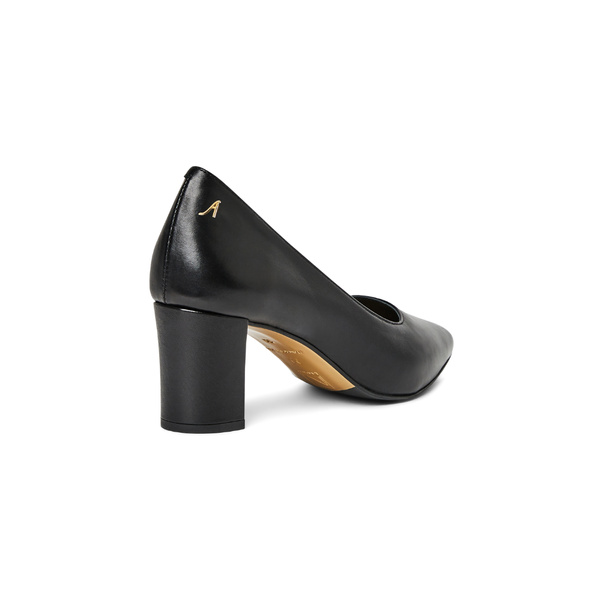 Alice Pumps - Black Leather 6 cm