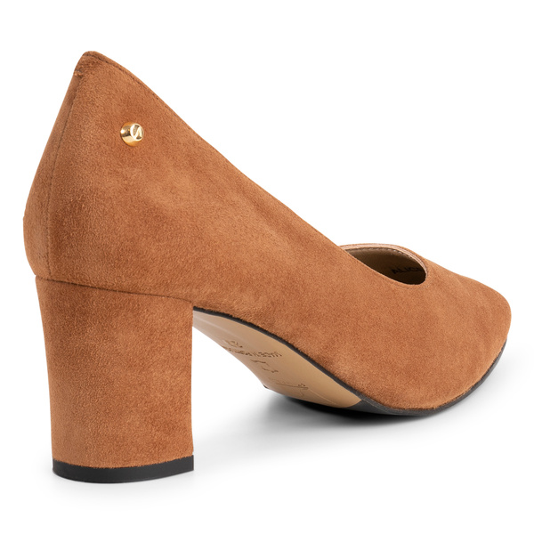Alice Pumps - Brown Suede 6 cm