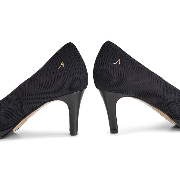 Felicia Expandable Pumps - Black 6 cm