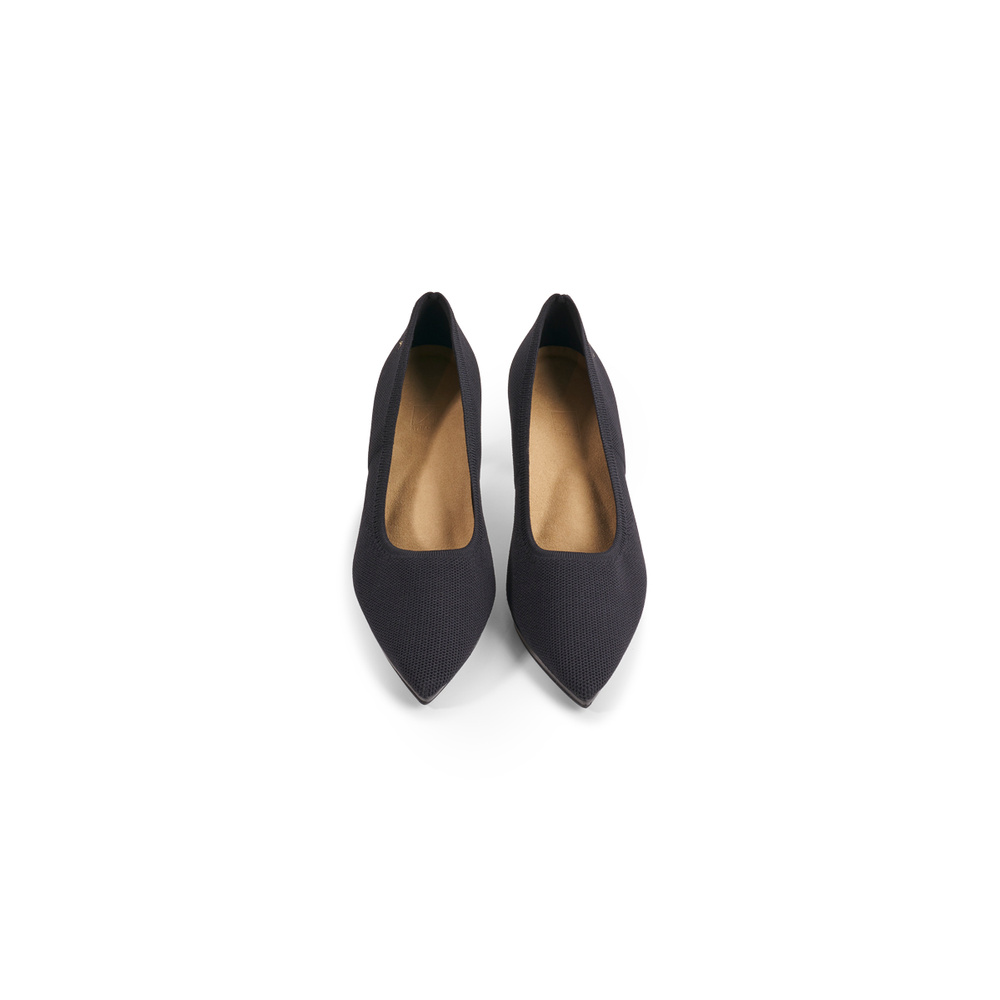 Felicia Expandable Pumps - Black 6 cm