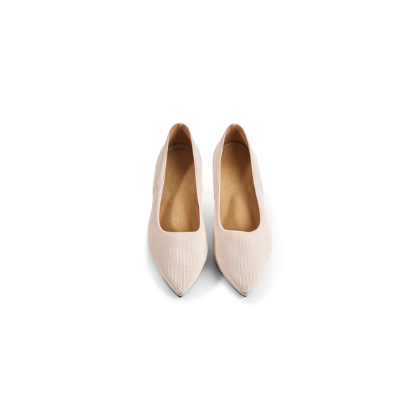 Felicia Expandable Pumps - Beige 6 cm