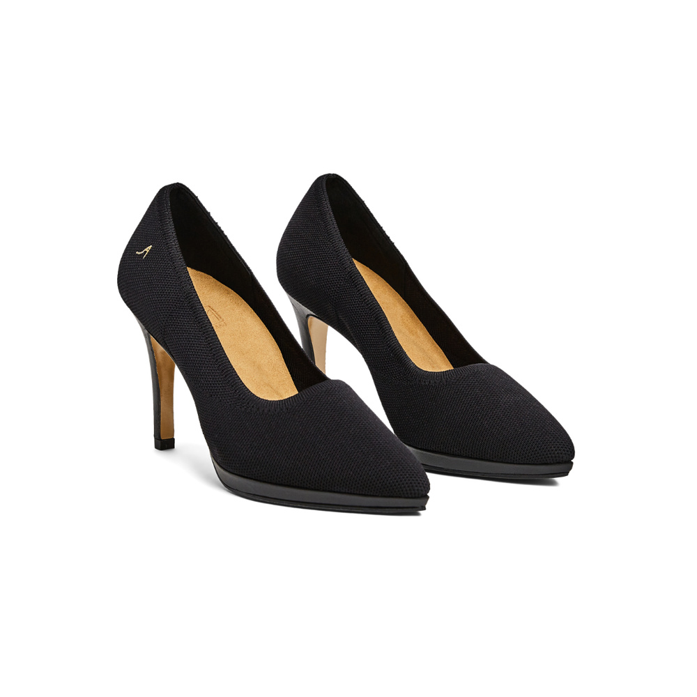 Felicia Expandable Pumps - Black 9 cm