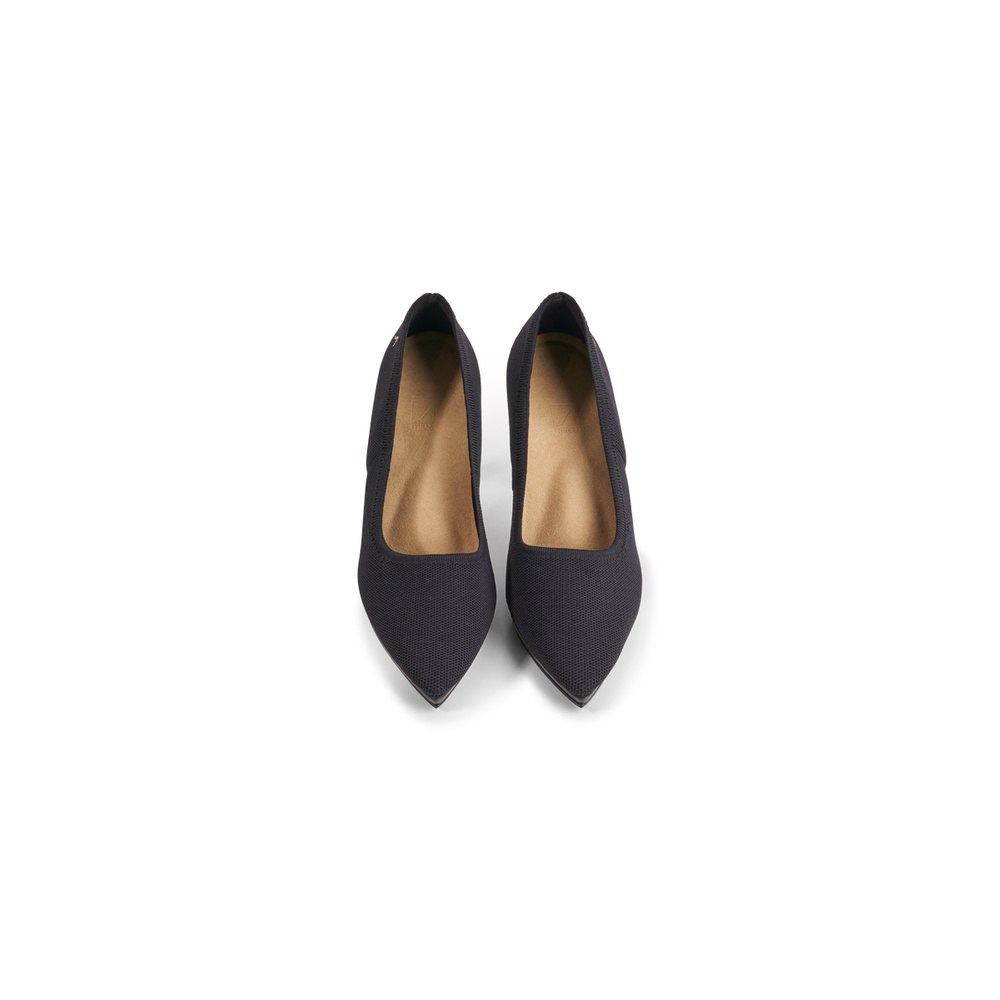 Felicia Expandable Pumps - Black 9 cm
