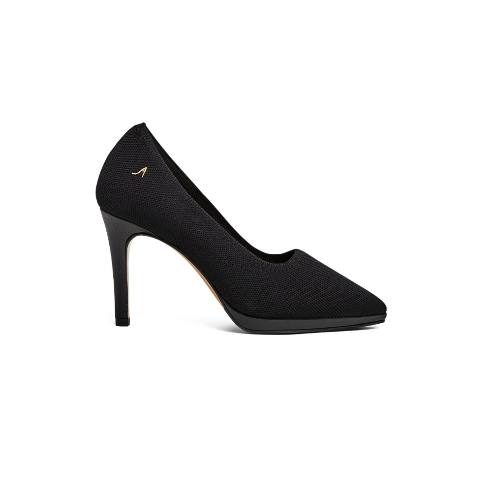 Felicia Expandable Pumps - Black 9 cm