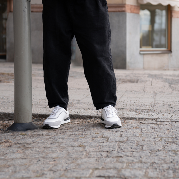 Noah - White Leather Sneakers | Stinaa.J Official Store