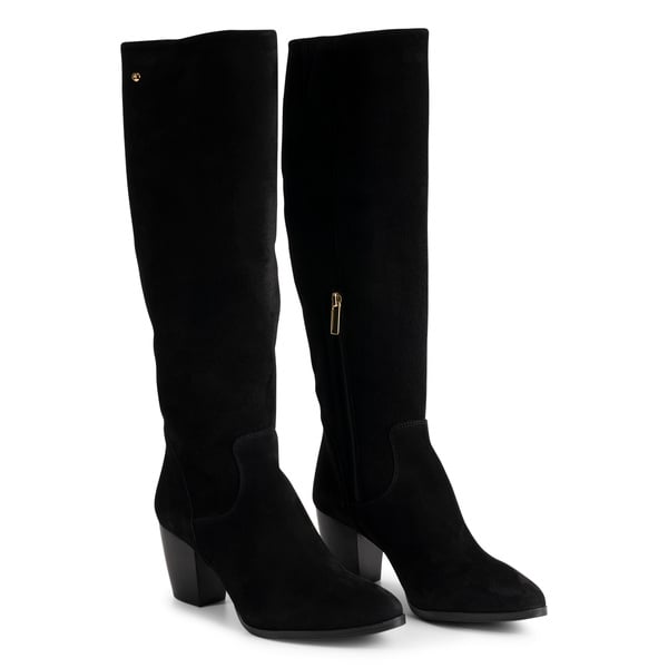 Emelie Boot - Black Suede
