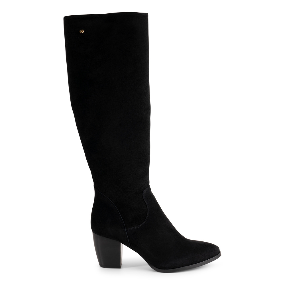 Emelie Boot - Black Suede