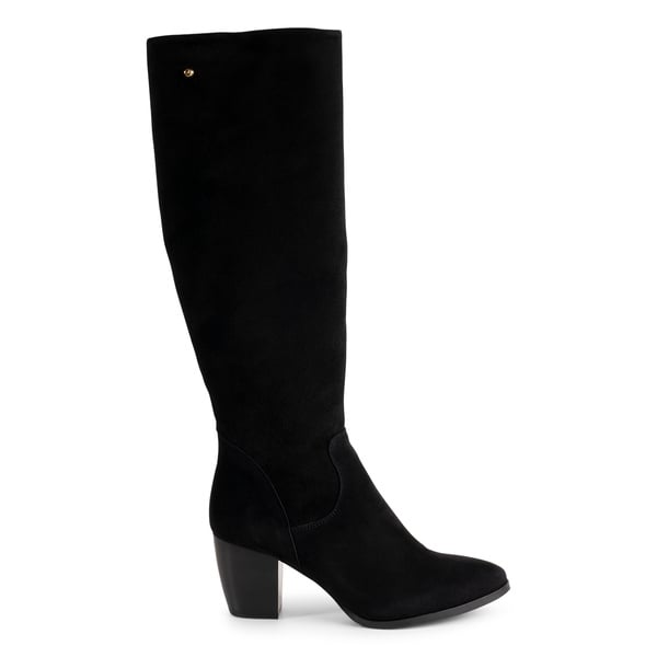 Emelie Boot - Black Suede