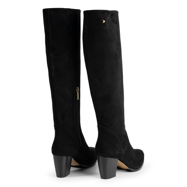 Emelie Boot - Black Suede