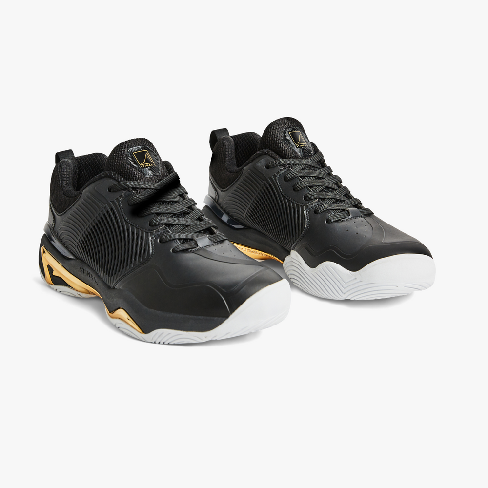 One Racket orthopedic racket shoes - Black/Gold