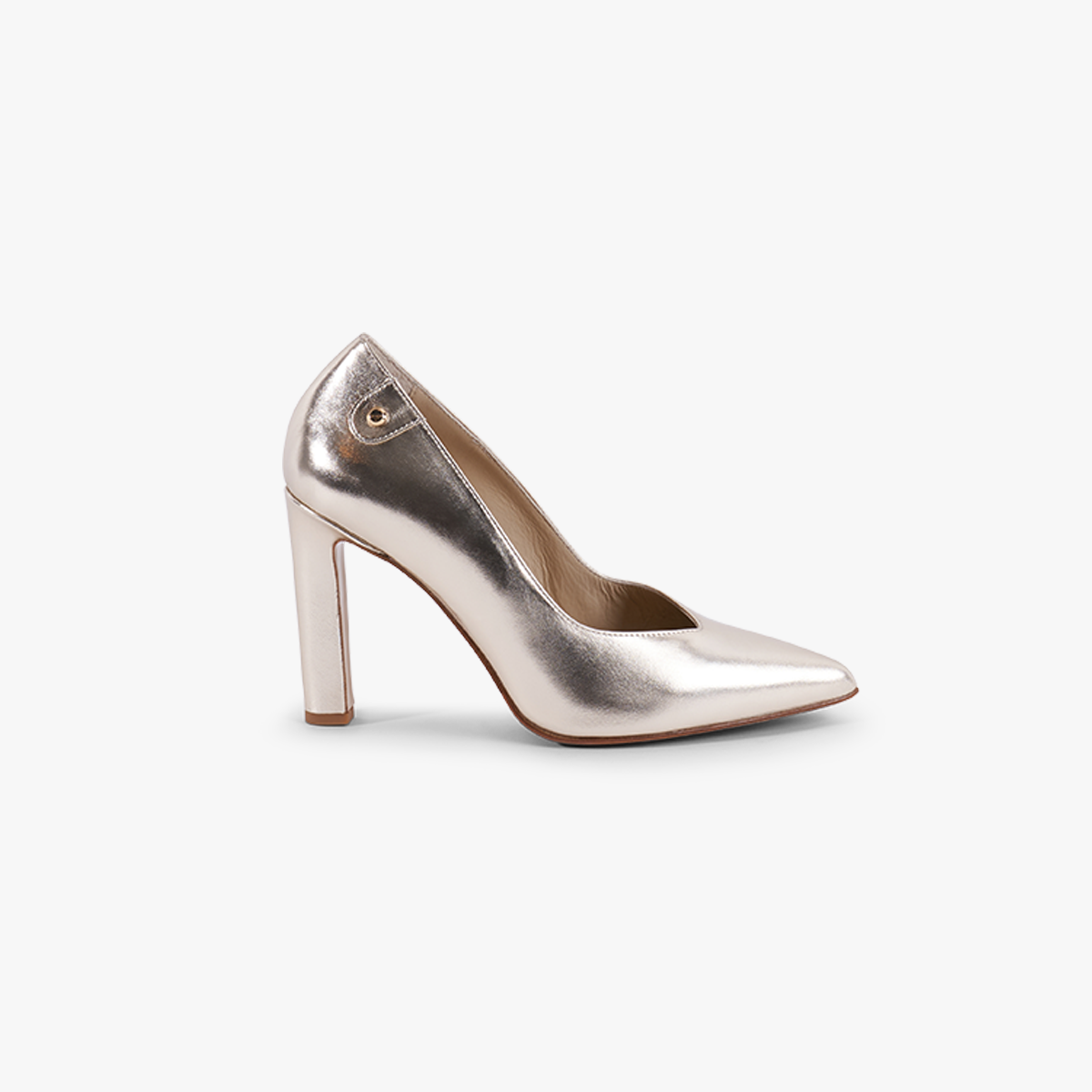 Stinaa. J - Jacqueline - Gold Leather 9 cm - Ortopediska Skor - stl. 40